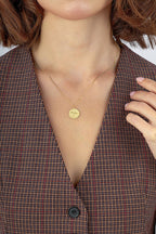 Oğlak Burcu 14 Ayar Altın Kolye