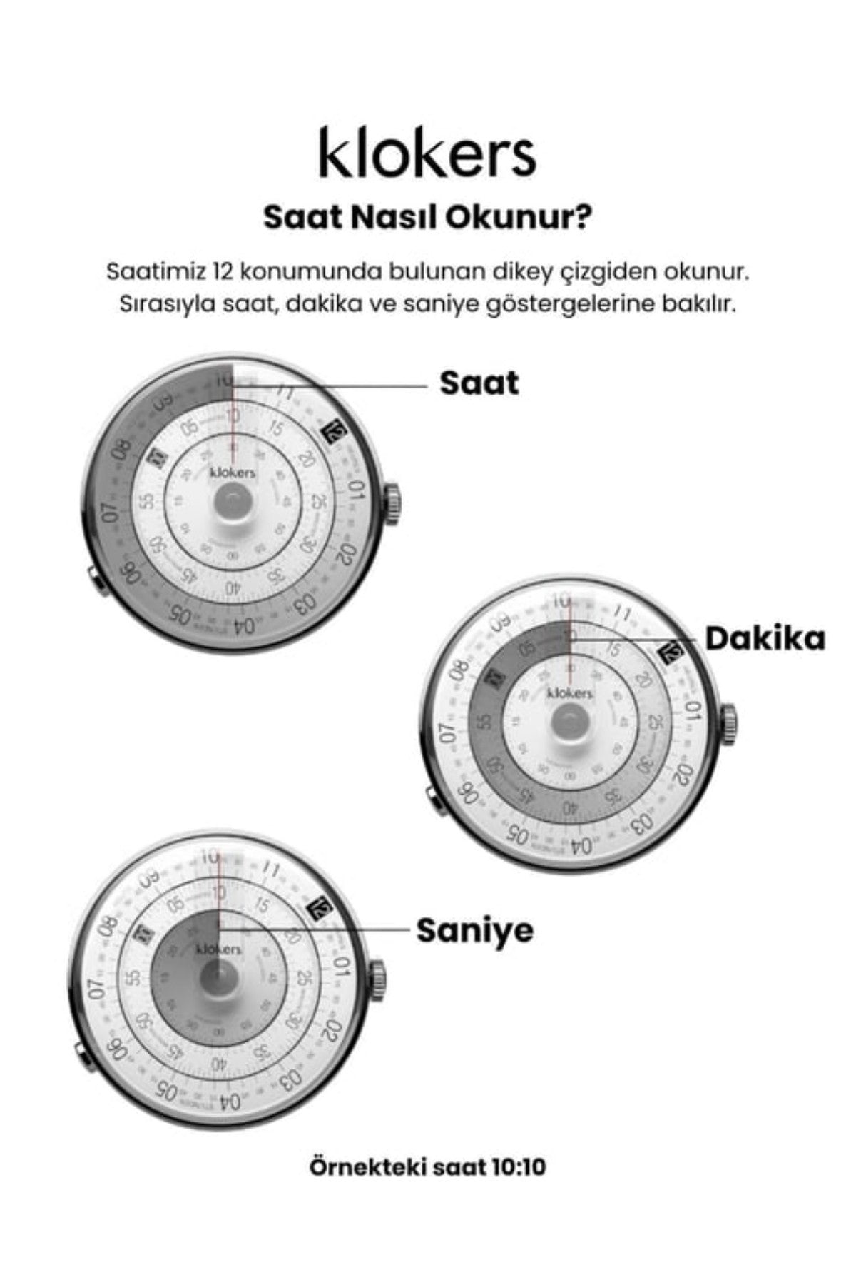 KLOKERS Klok-08-M3 Kol Saati