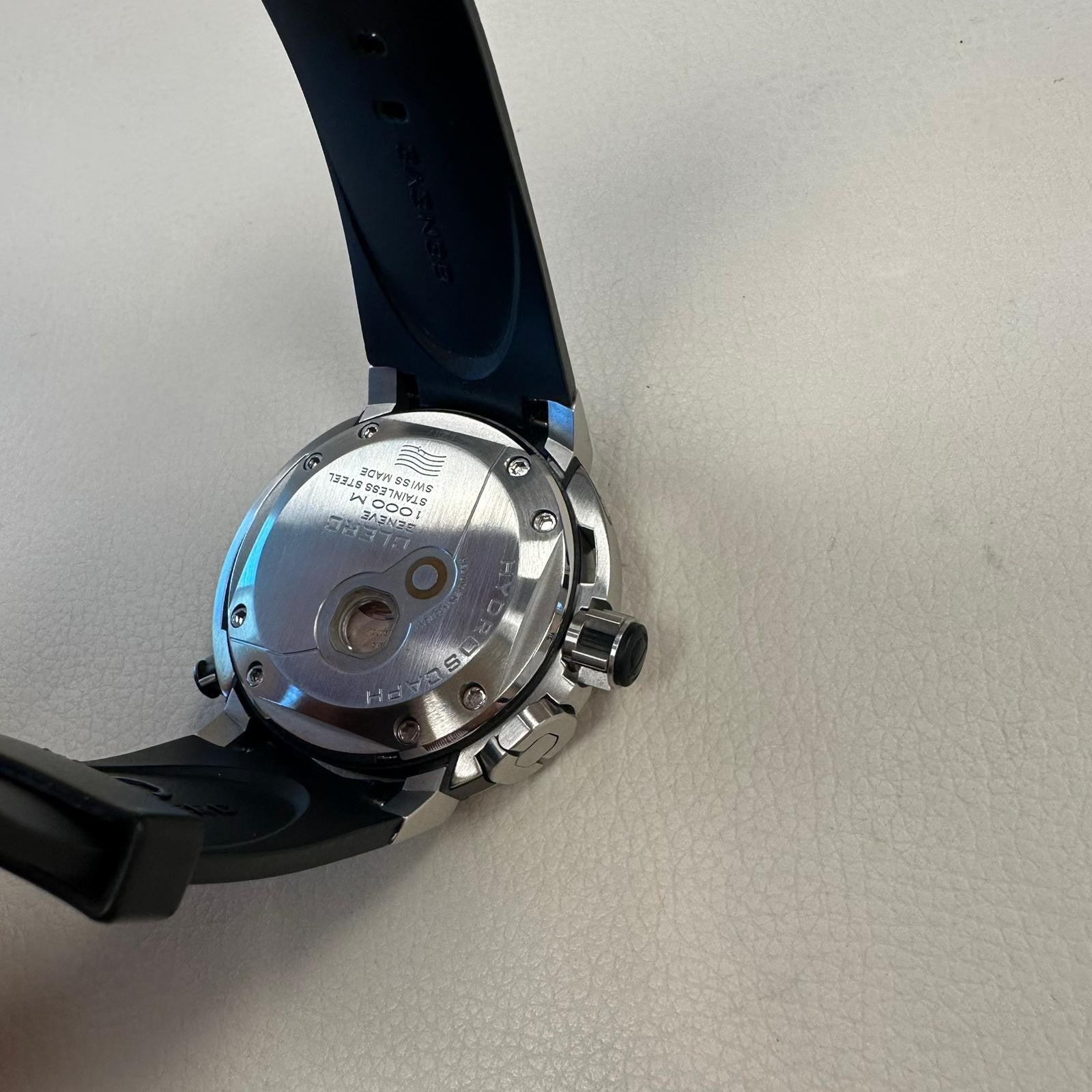 CLERC HY-SL-GMT-114 Hydroscaph GMT Power Reserve Erkek Saati