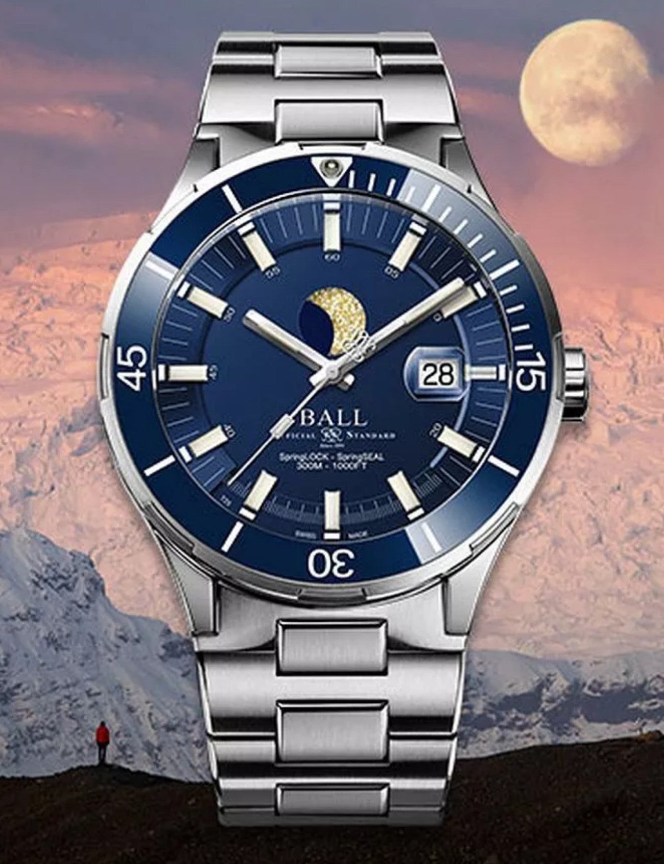 BALL DM3130B-S13J-BE Kol Saati
