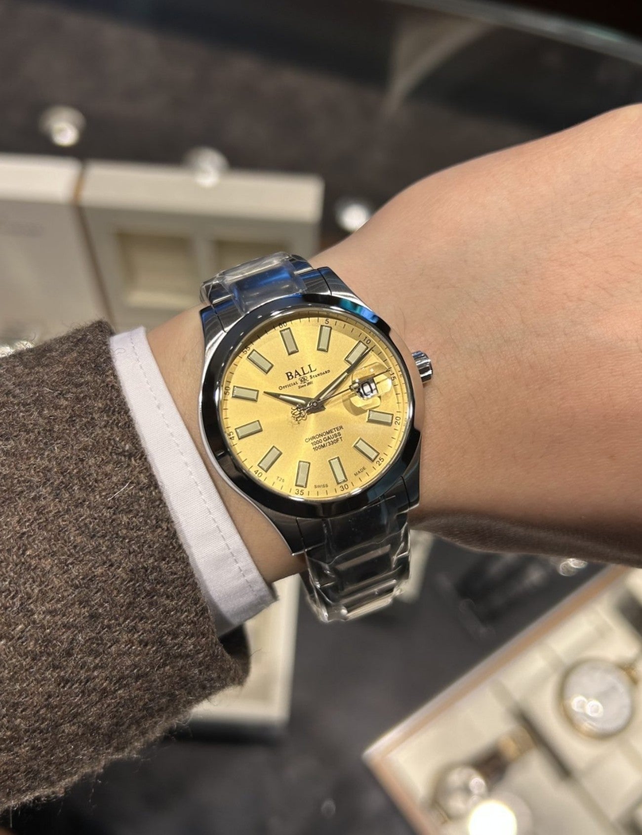 BALL NM9026C-S6CJ-GO Erkek Kol Saati