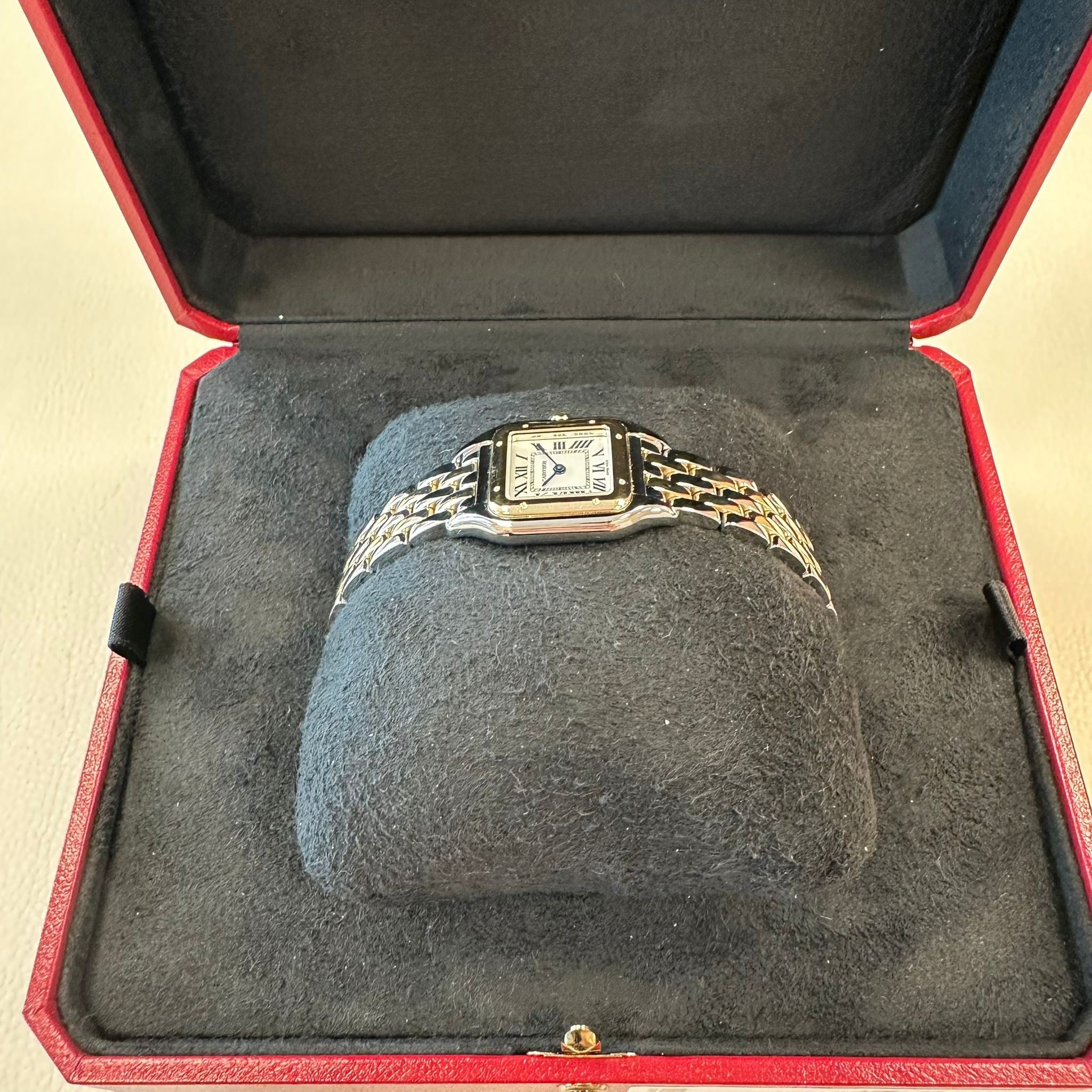Cartier Panthere W2PN001 Çelik & Altın Small Boy Kadın Kol Saati Ürün ikincil görseli