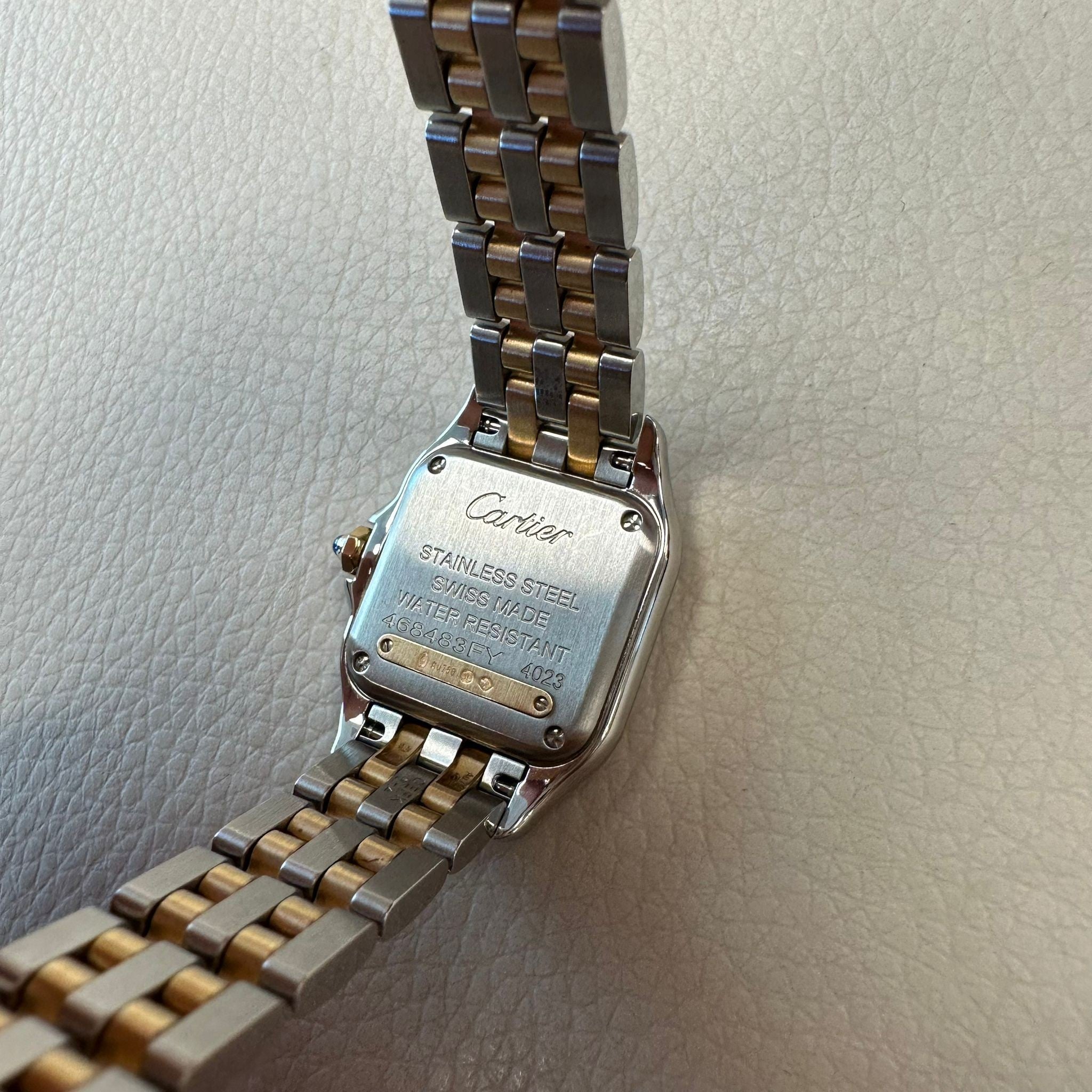 Cartier Panthere W2PN001 Kadın Kol Saati Çelik Altın Small Boy | Pırlant