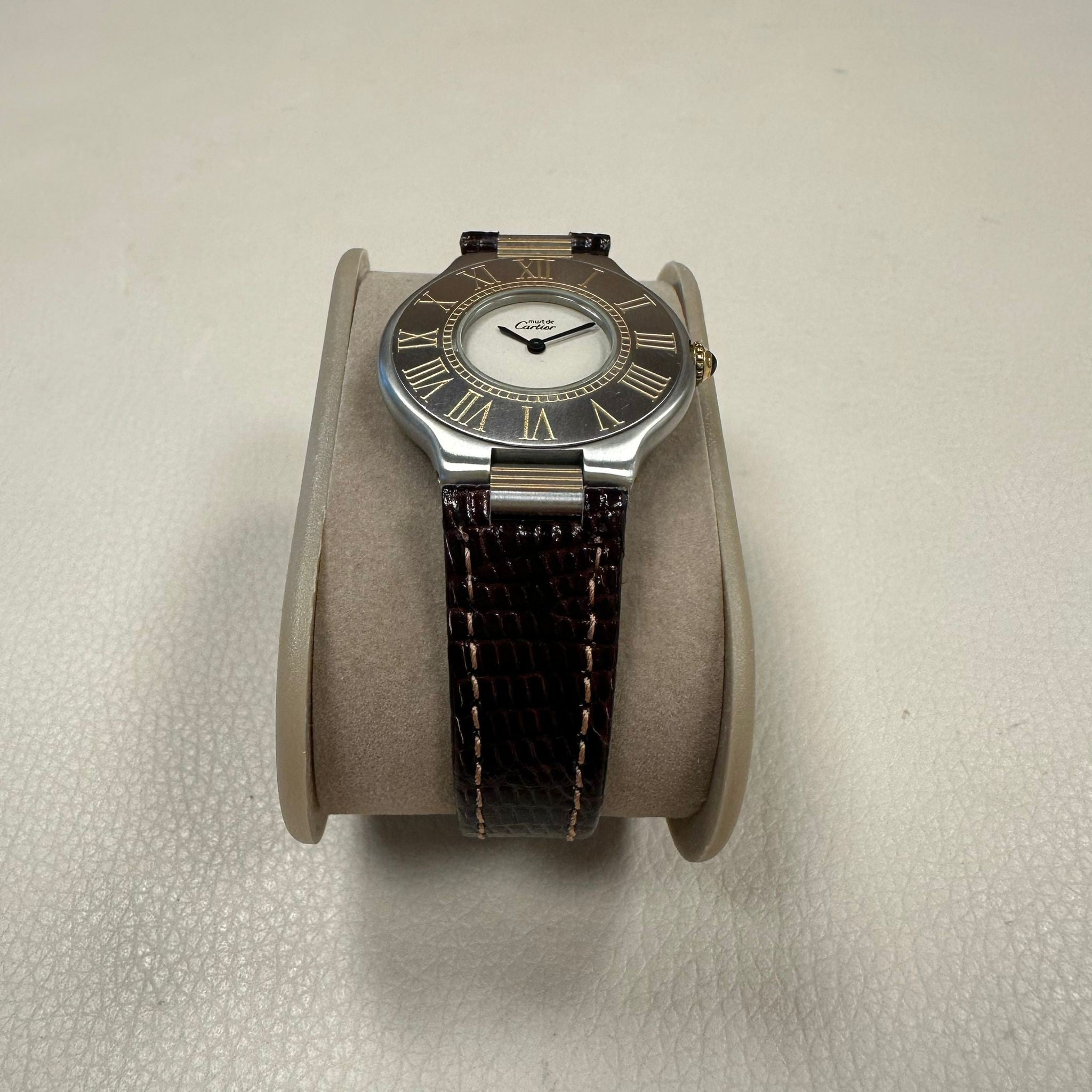 Cartier Must de Cartier 21  9011-Vintage Erkek Kol Saati