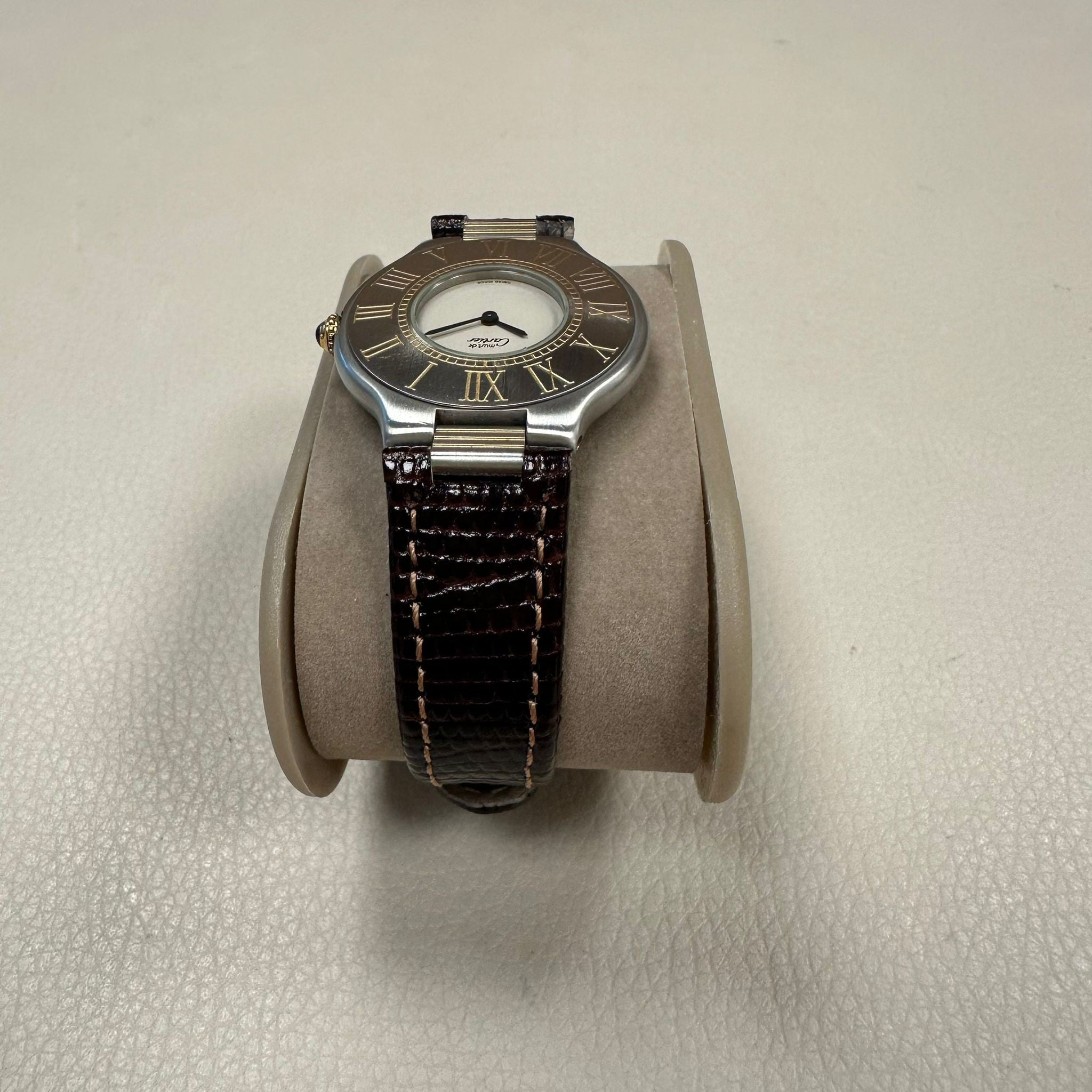 Cartier Must de Cartier 21  9011-Vintage Erkek Kol Saati