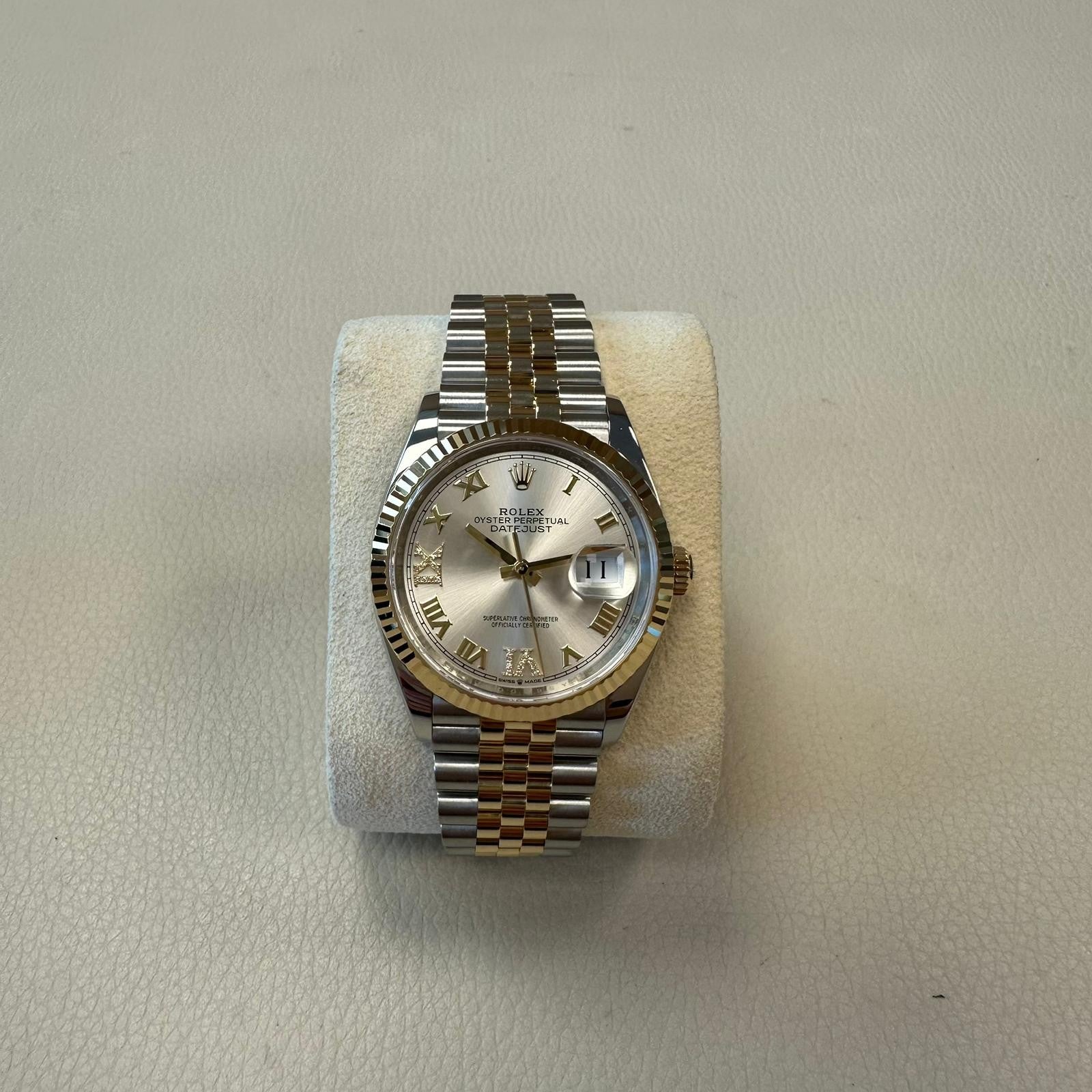 Rolex Oyster Perpetual Date Just 36 Kadın Erkek Kol Saati | Pırlant Ürün ana görseli