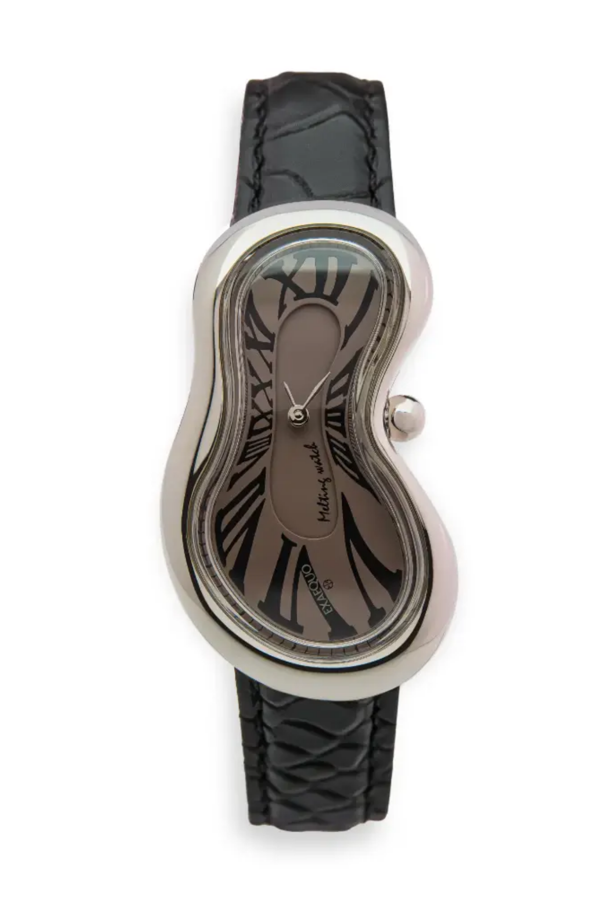 EXAEQUO EX0001.0007 Classic Melting Stainless Steel 316L Grey Fumé One of 301 Unisex Kol Saati Ürün ikincil görseli