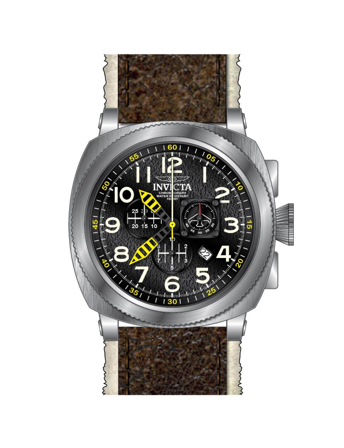 INVICTA 112313 Aviator Erkek Kol Saati Kronograf | Pırlant Ürün ikincil görseli