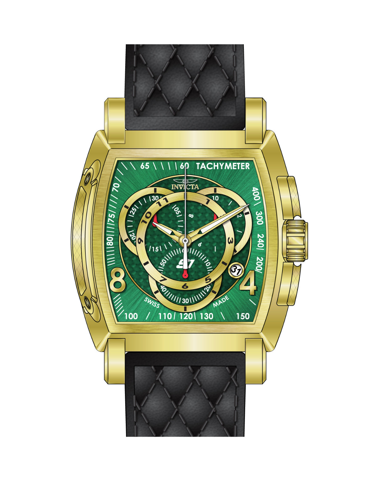 INVICTA 15663 S1 Touring Erkek Kol Saati Paslanmaz Çelik Kasa | Pırlant