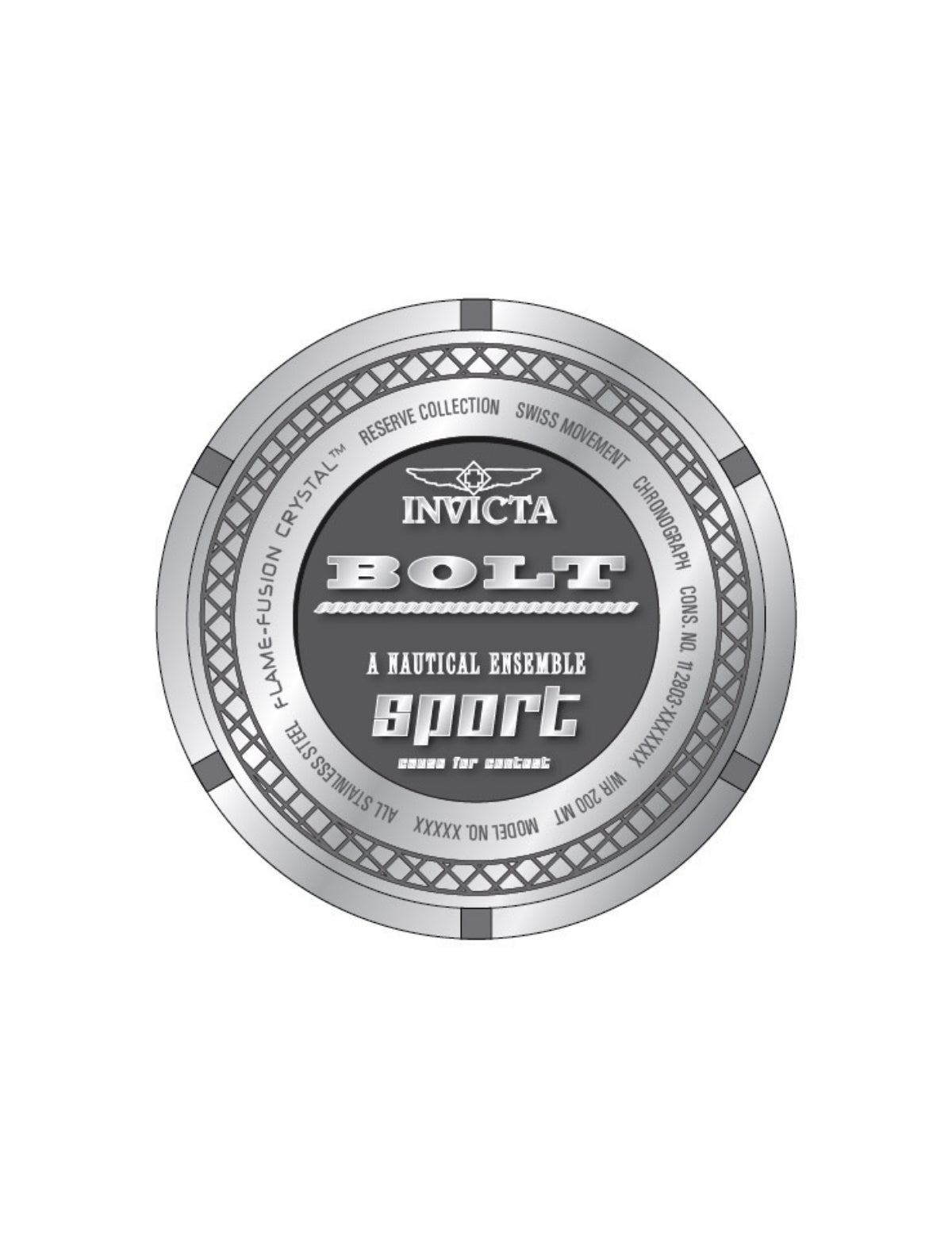 Invicta 115786 Reserve Erkek Saati Paslanmaz Gövde | Pırlant