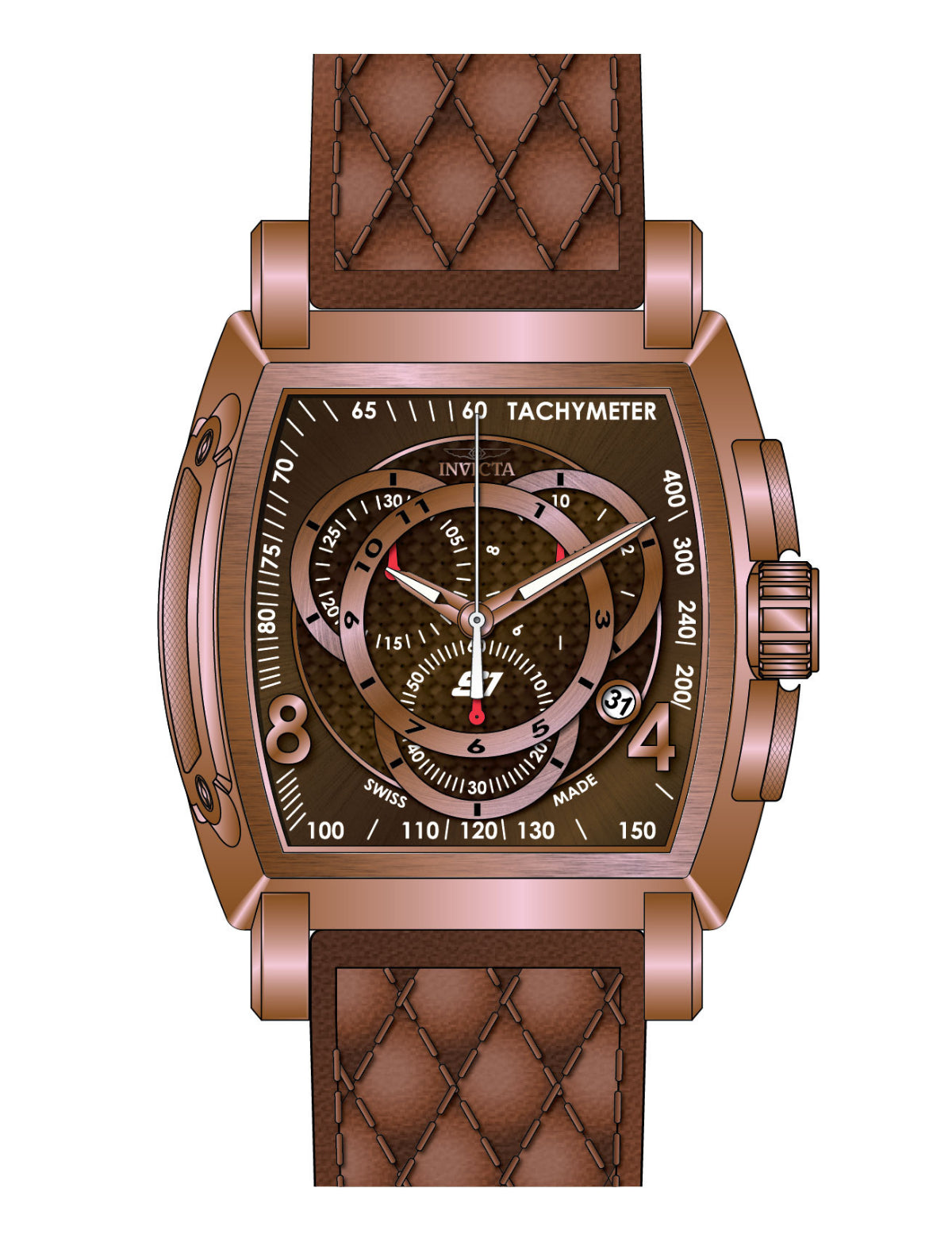 INVICTA 117011 S1 Rally Erkek Kol Saati Şık Stil | Pırlant