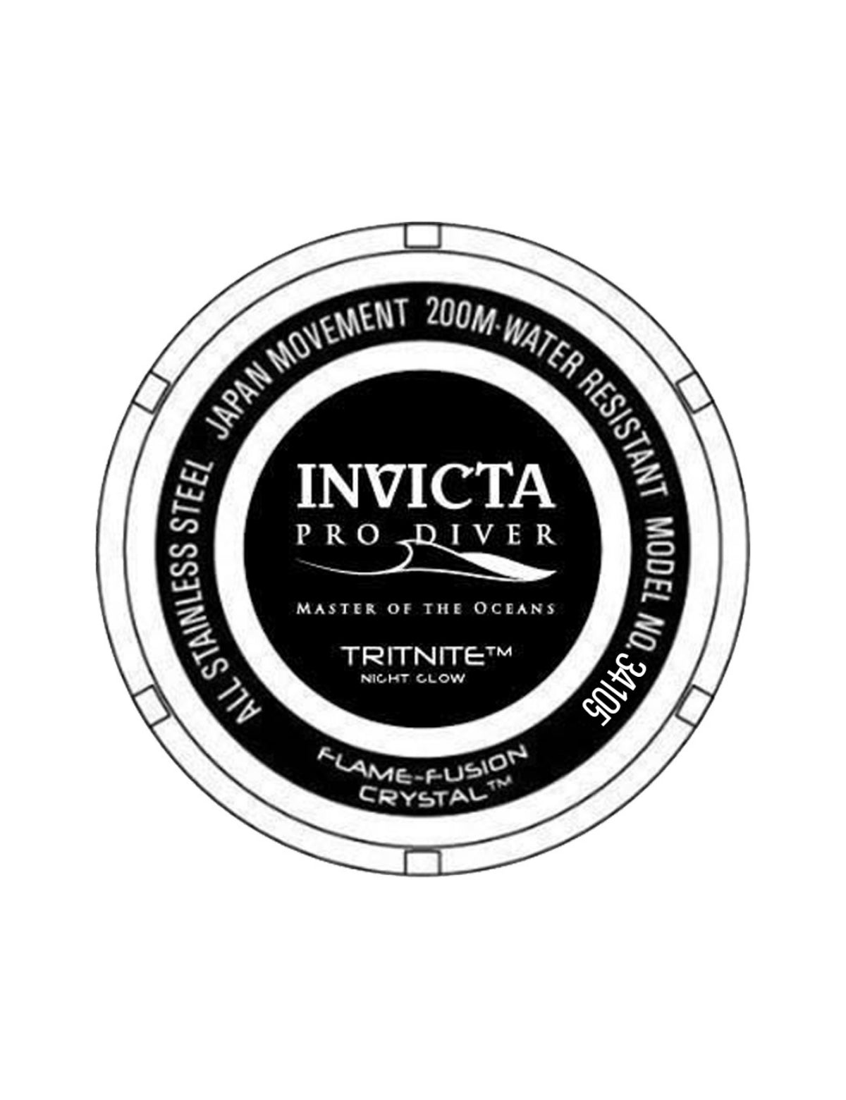 INVICTA 334105 Pro Diver Erkek Kol Saati Derin Su | Pırlant