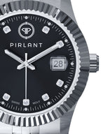 PIRLANT SBL01-1-AN Siyah Kadranlı Kadın Kol Saati | Pırlant