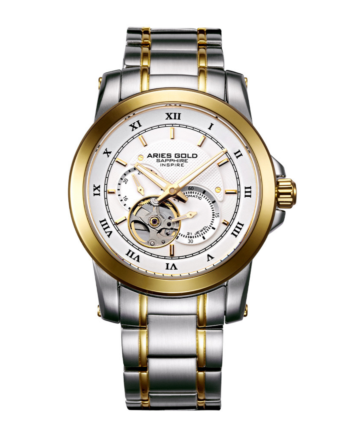 Aries Gold L 5017 2TR-W Kadın Saati Şık Tasarım | Pırlant Ürün ana görseli