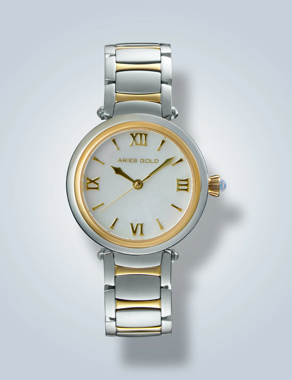 Aries Gold L 5019 2TG-WMP Kadın Saati İnce Kasa | Pırlant Ürün ana görseli