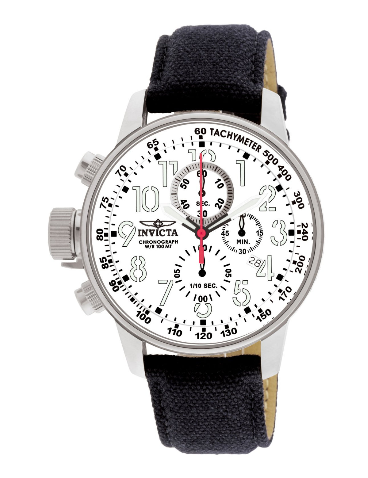 INVICTA I-Force Erkek Saat 46mm Paslanmaz Çelik Beyaz Kadran | Pırlant