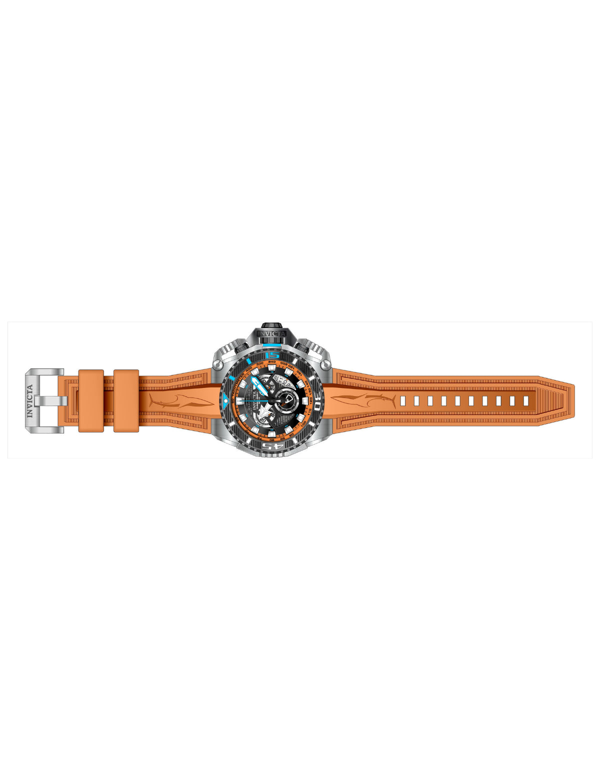 INVICTA 149626 SeaHunter Erkek Kol Saati Kronograf | Pırlant