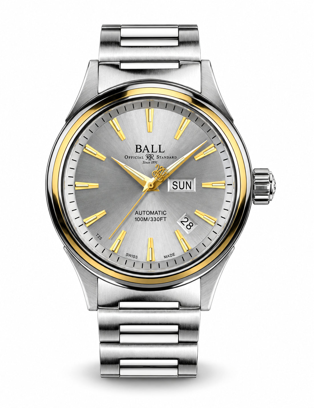 BALL NM2110C-SJ-SL Erkek Kol Saati Şık Tasarım | Pırlant