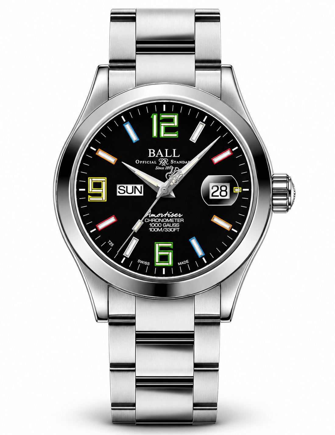 Erkek Kol Saati Ball NM9036C Siyah Kadranlı | Pırlant