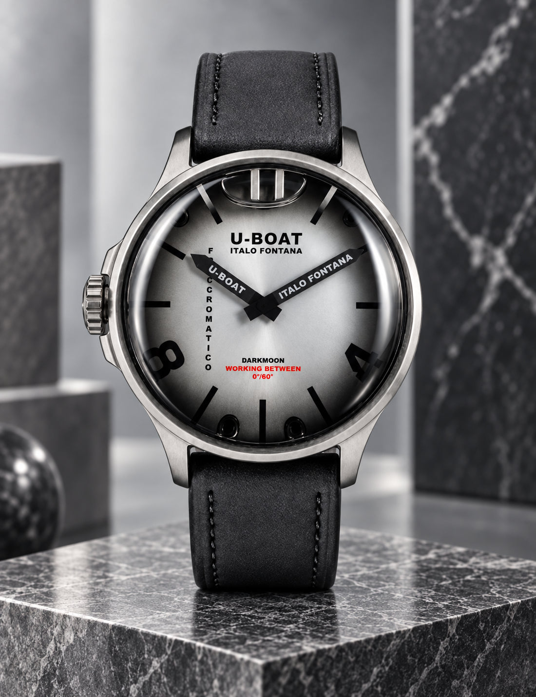 Uboat Darkmoon Kama Stainless Steel Erkek Kol Saati | Pırlant