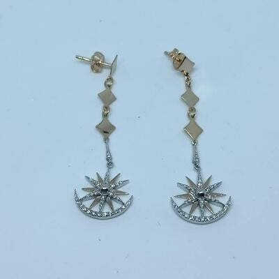 0,48 Karat Pırlantalı Küpe