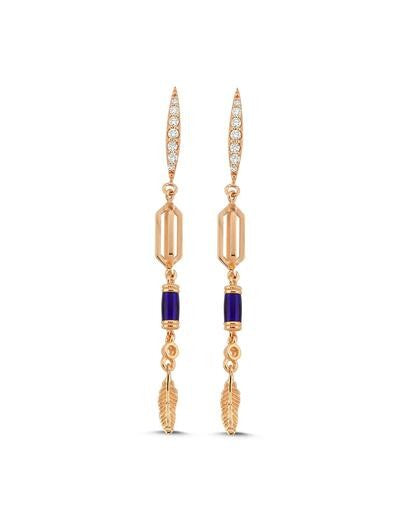 0,20 Karat Pırlantalı Küpe