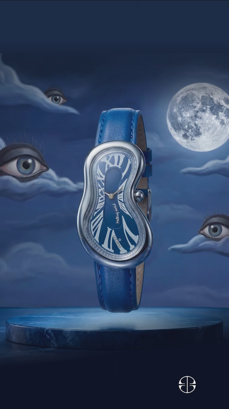 EXAEQUO EX0001.0004 Melting 316L Blue Unisex Kol Saati | Pırlant