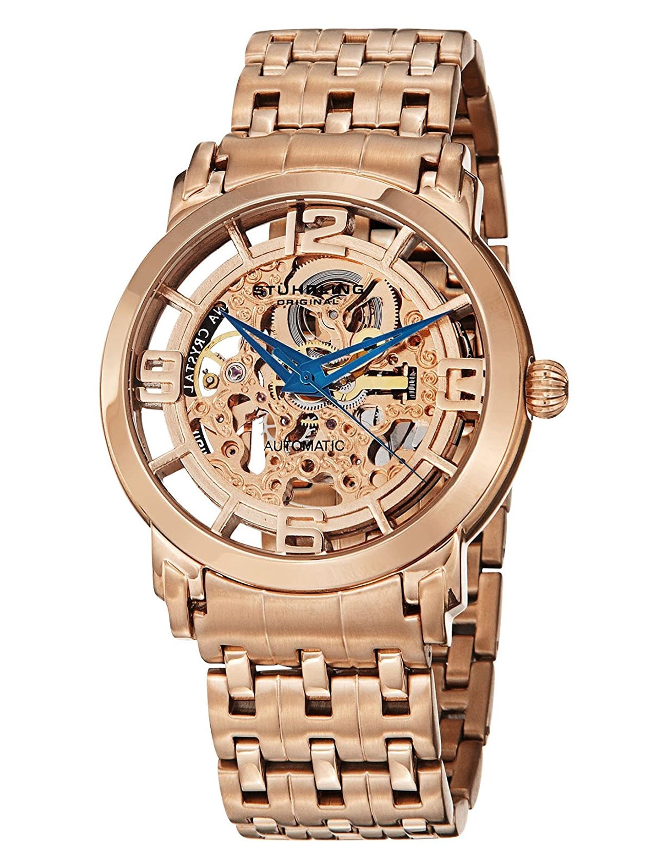 STÜHRLING Men's Automatic Skeleton