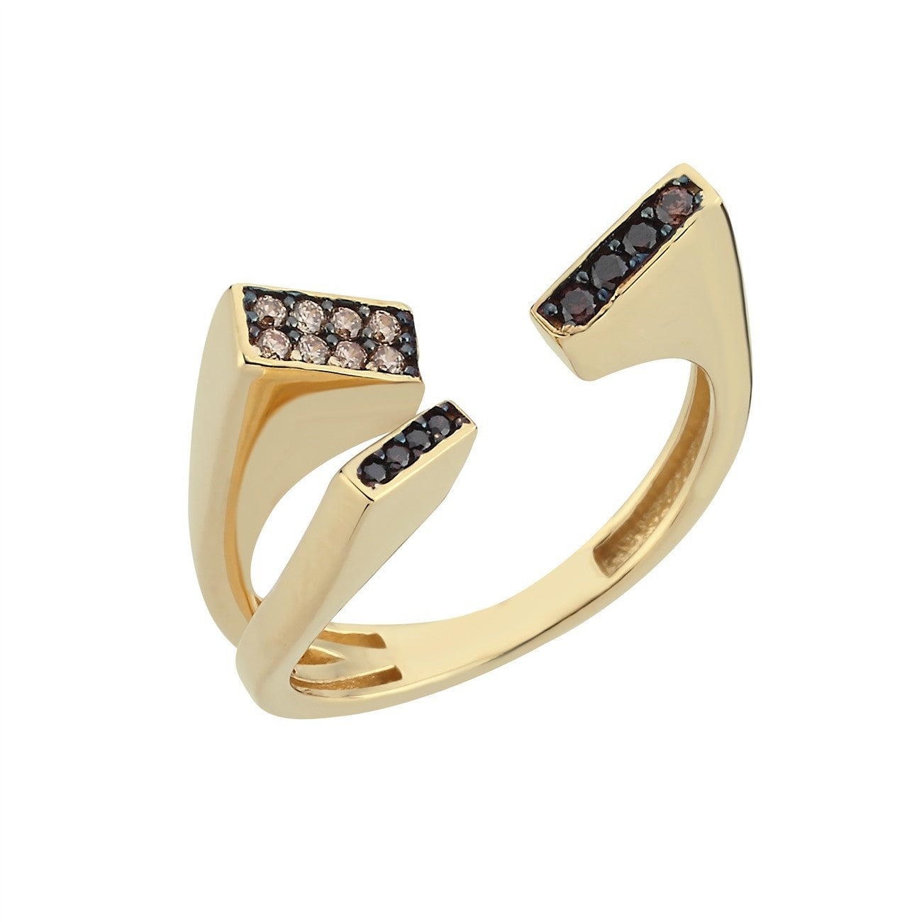 خاتم من الذهب والألماس Ürün ikincil görseli