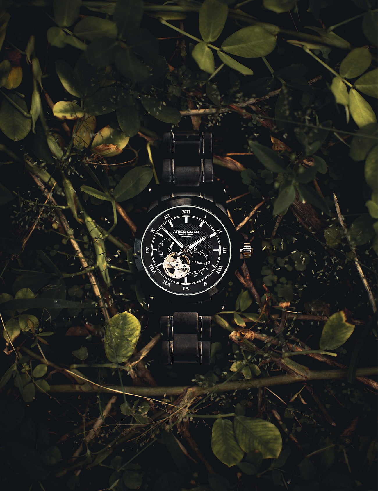 ARIES GOLD G 9001 BK-BK Erkek Kol Saati