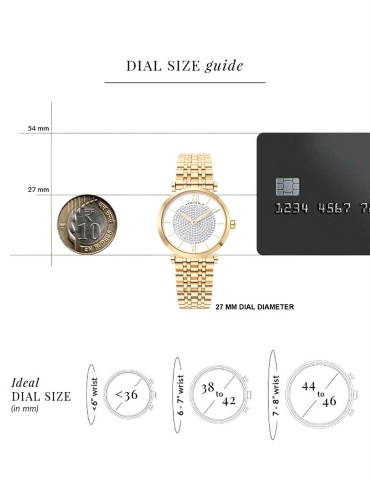 ARIES GOLD L 5042 G-W Kadın Kol Saati