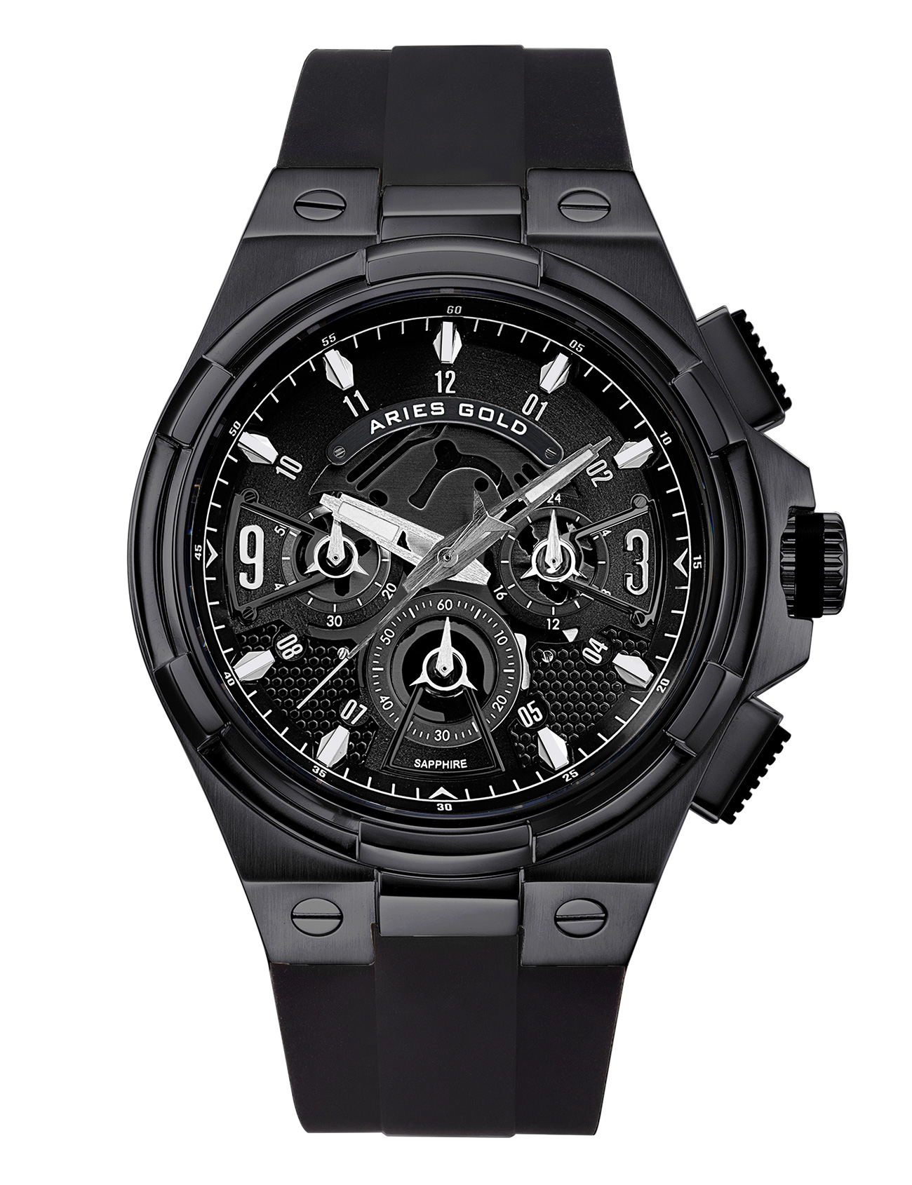 ARIES GOLD G 7016 BK-BK Erkek Kol Saati Ürün ikincil görseli