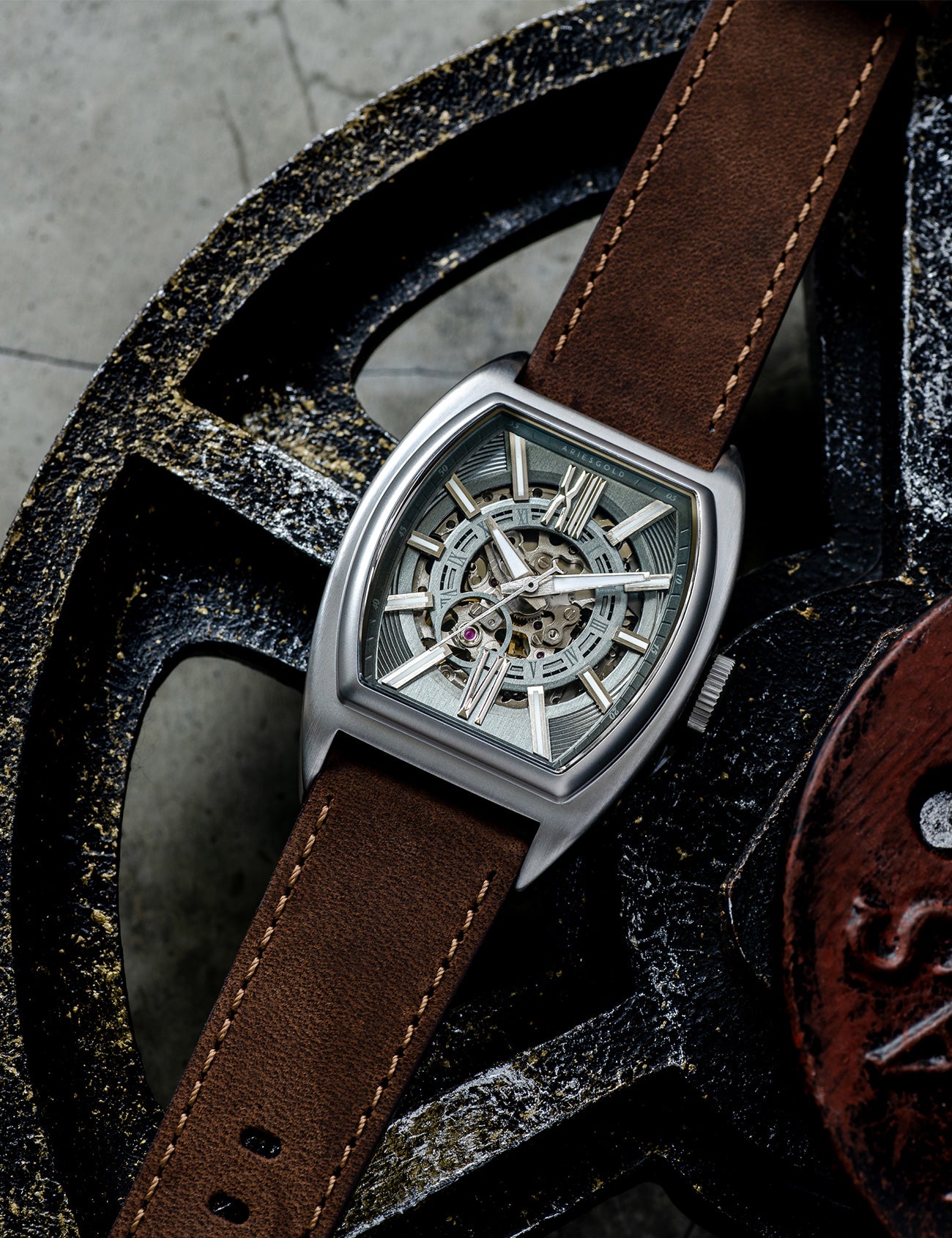 ساعة رجالية من أريس جولد جي 9018 إس-جي واي