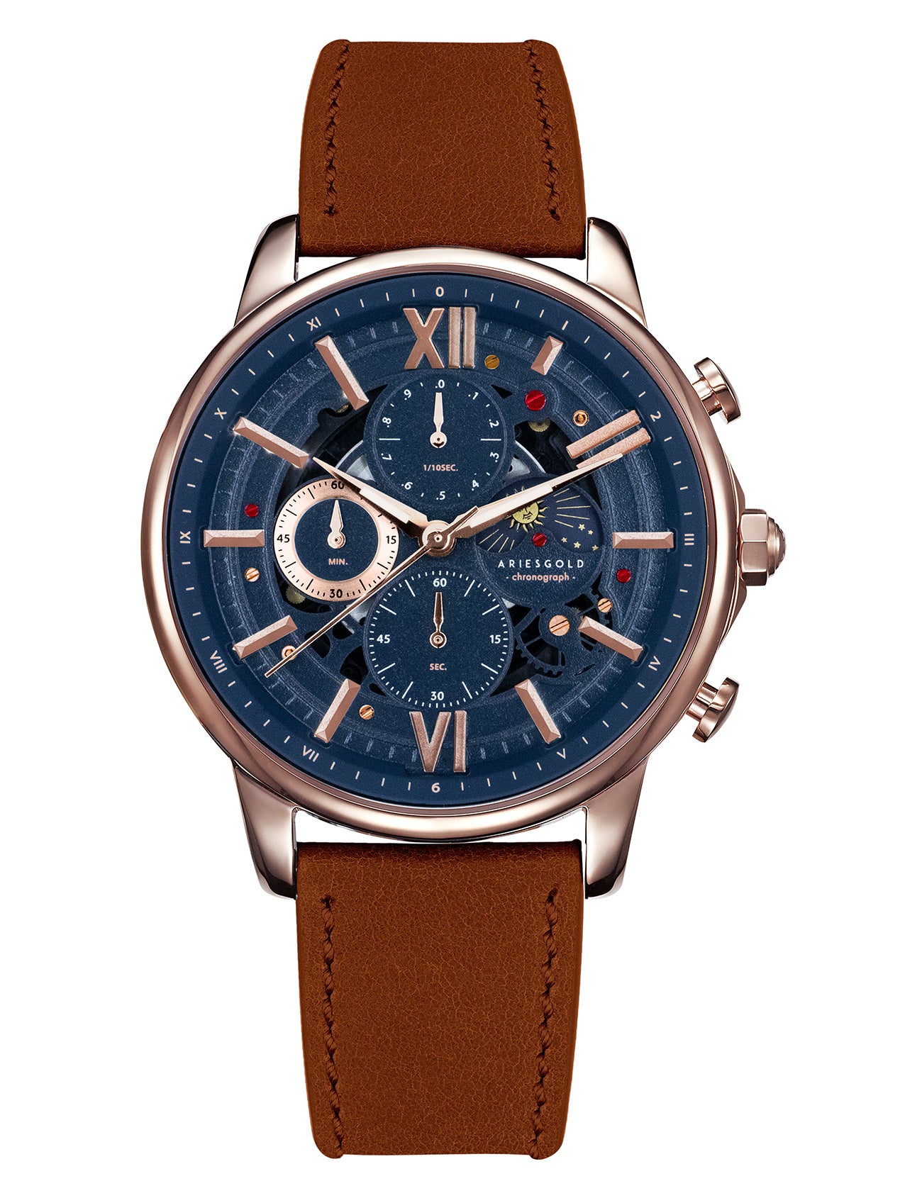 ARIES GOLD G 7013 RG-BURG Erkek Kol Saati