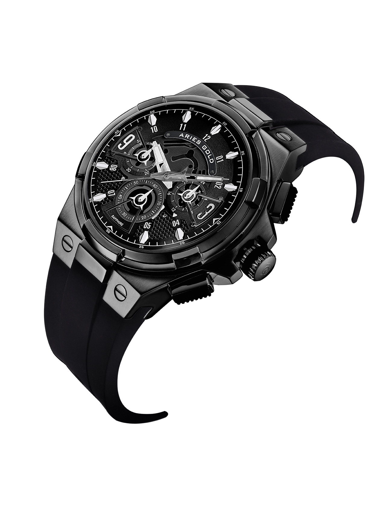 ARIES GOLD G 7016 BK-BK Erkek Kol Saati Ürün ikincil görseli