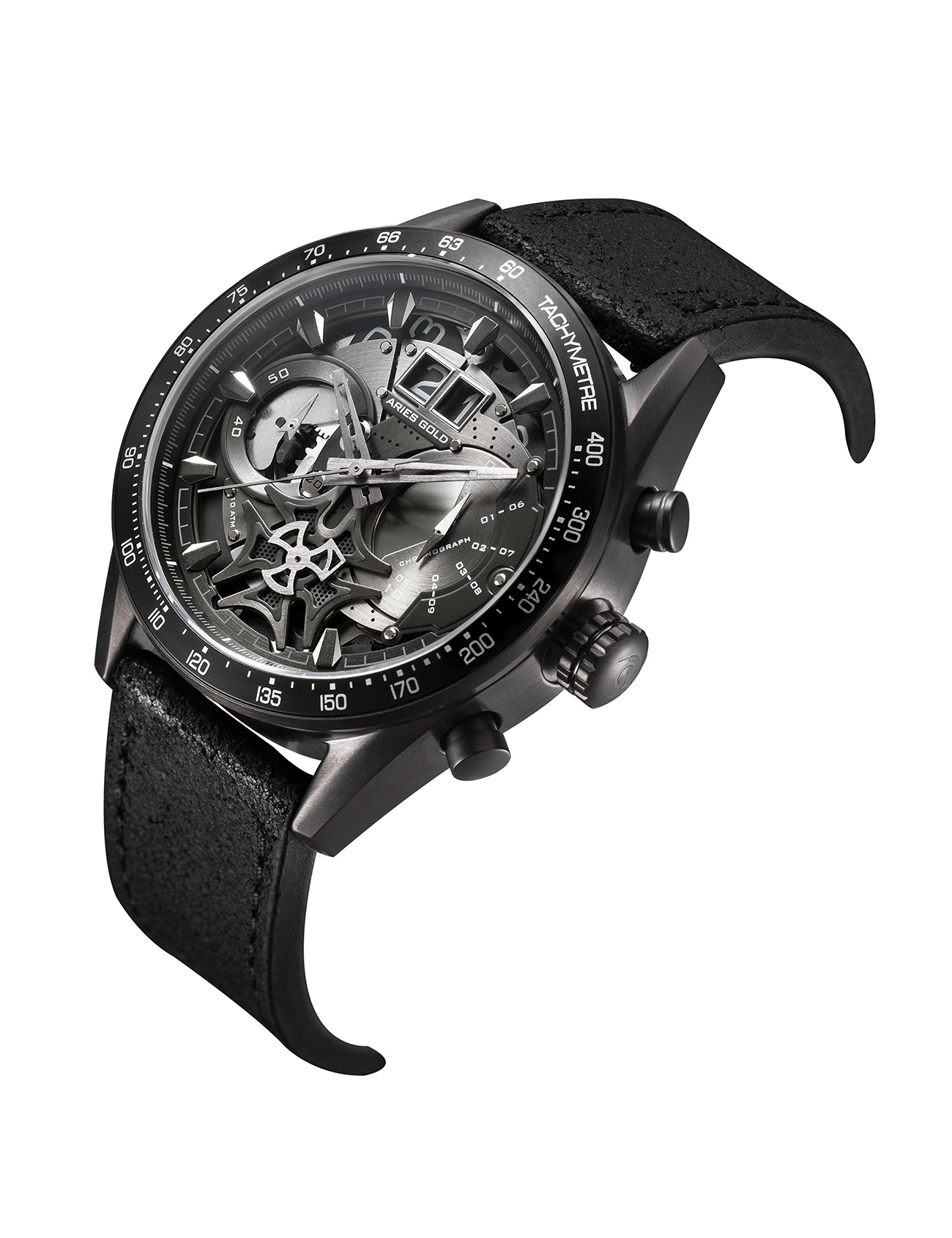 ARIES GOLD G 7008 BK-BK Erkek Kol Saati Ürün ikincil görseli