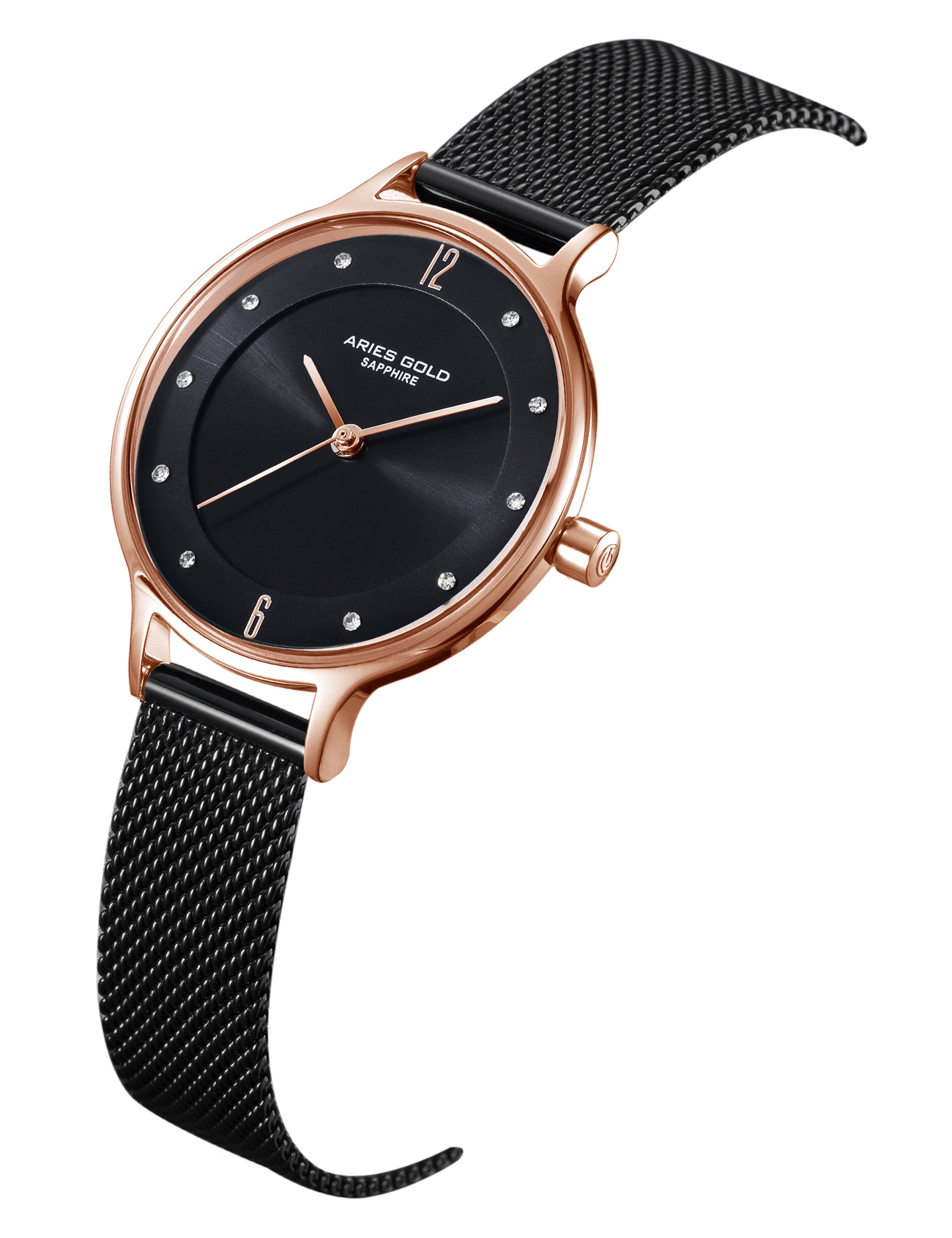 ARIES GOLD L 5033Z RG-BK Women's Watch Secondary image