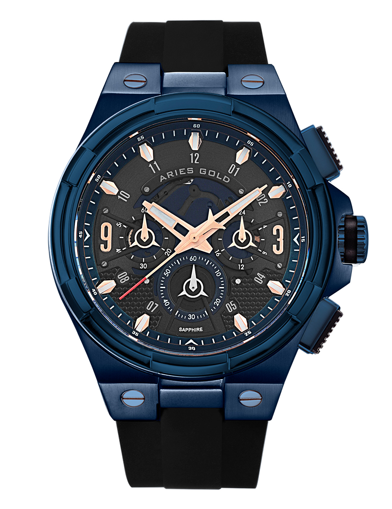 ARIES GOLD G 7016 BU-BURG Erkek Kol Saati Ürün ikincil görseli