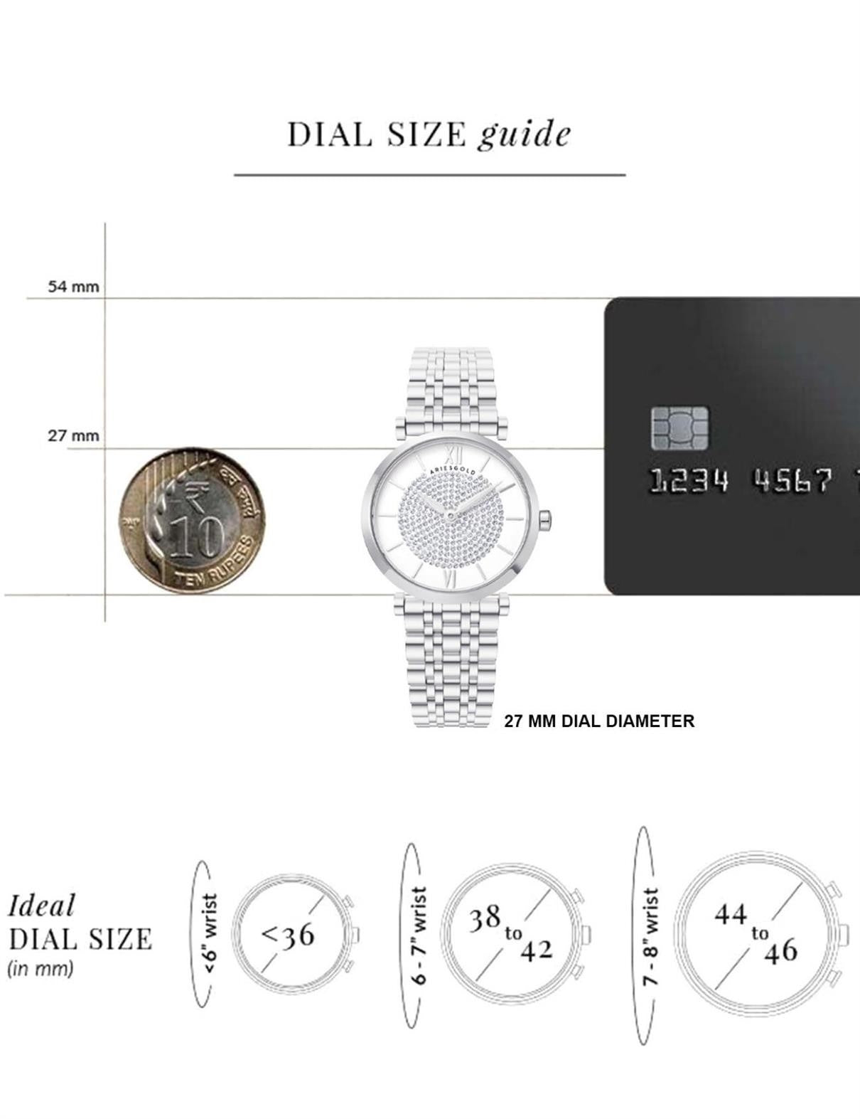 ARIES GOLD L 5042 S-W Kadın Kol Saati