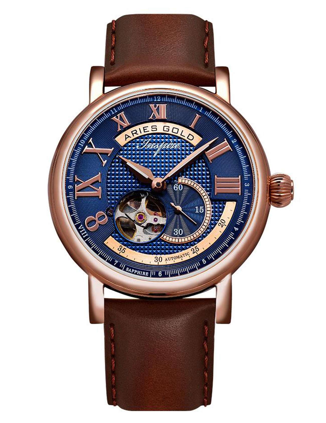 ARIES GOLD G 903A RG-BU Erkek Kol Saati Ürün ikincil görseli