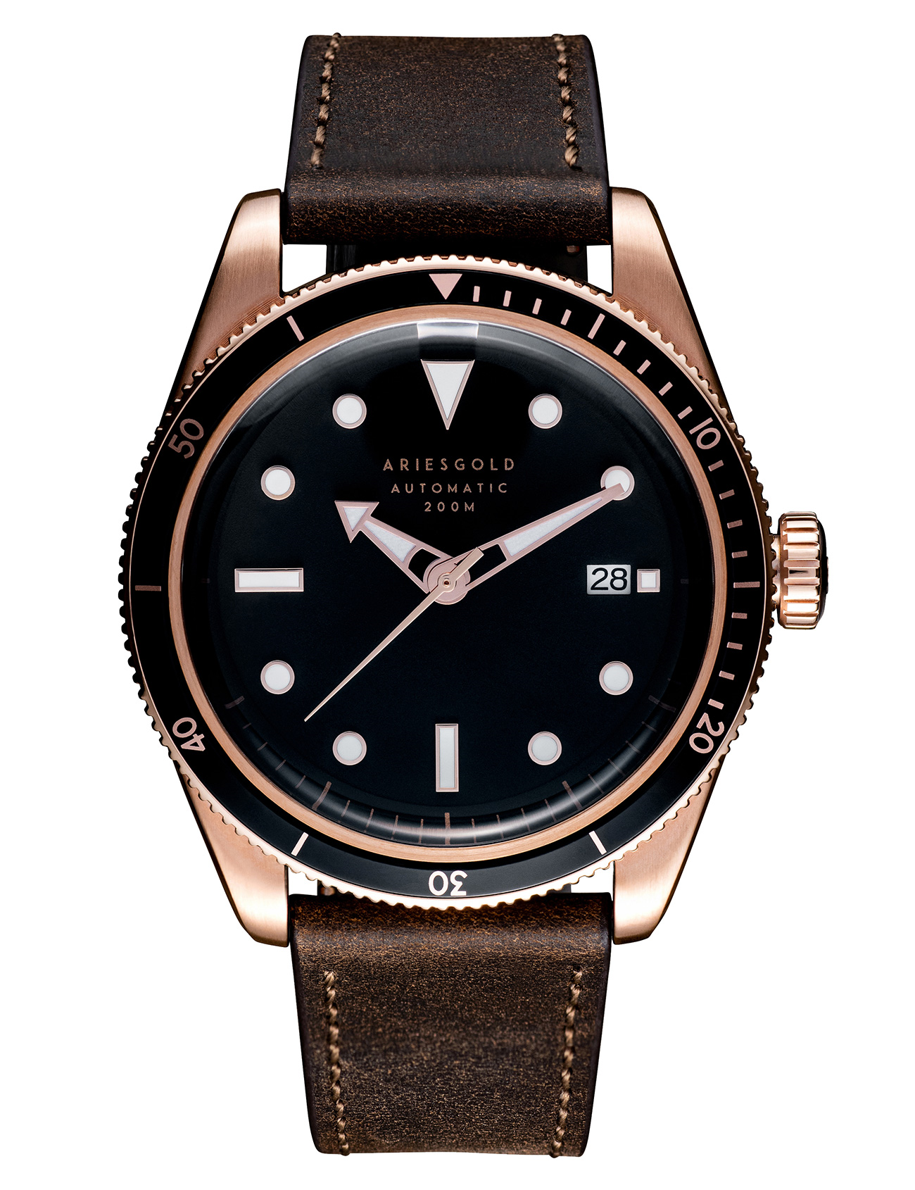 ARIES GOLD G 9027 RG-BKRG Men's Watch Secondary image