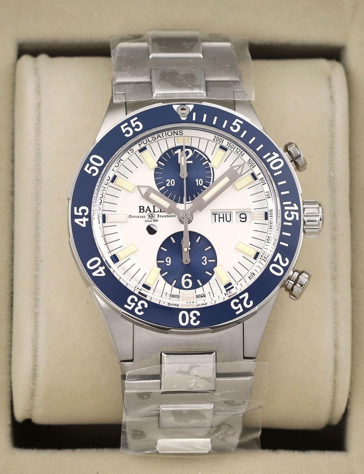 BALL DC3030C-S1-WH Erkek Kol Saati