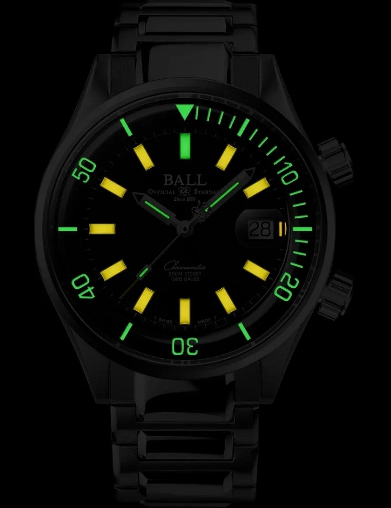 BALL DM2280A-S1C-BK Erkek Kol Saati