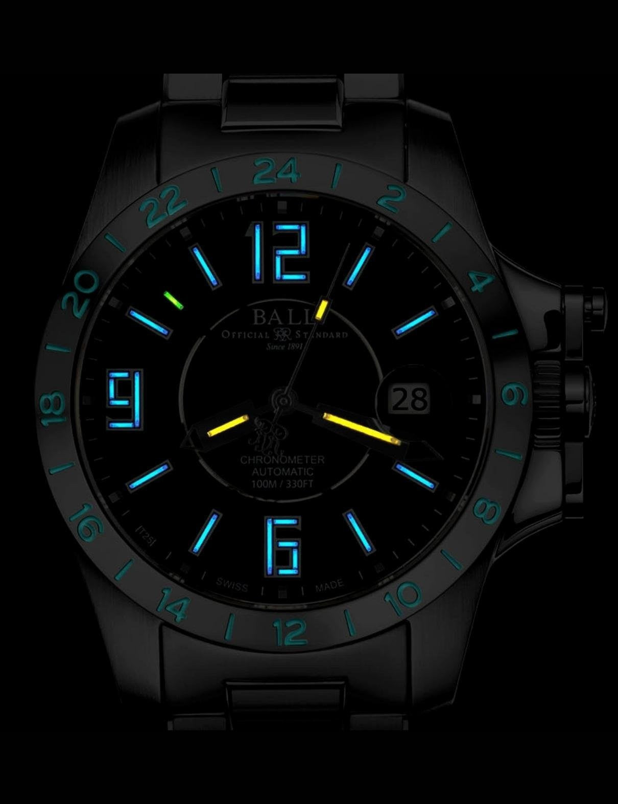 BALL Engineer Hydrocarbon Magnate GMT COSC