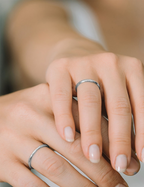 Beyaz Altın Alyans 2mm