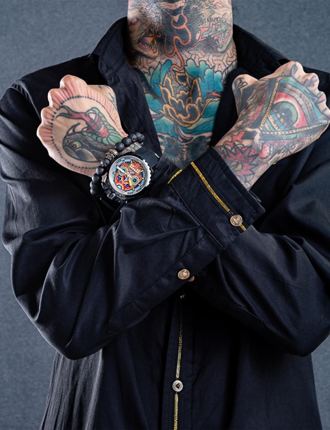 BOMBERG BS45CHPBA.MAYA-4.11 Erkek Kol Saati