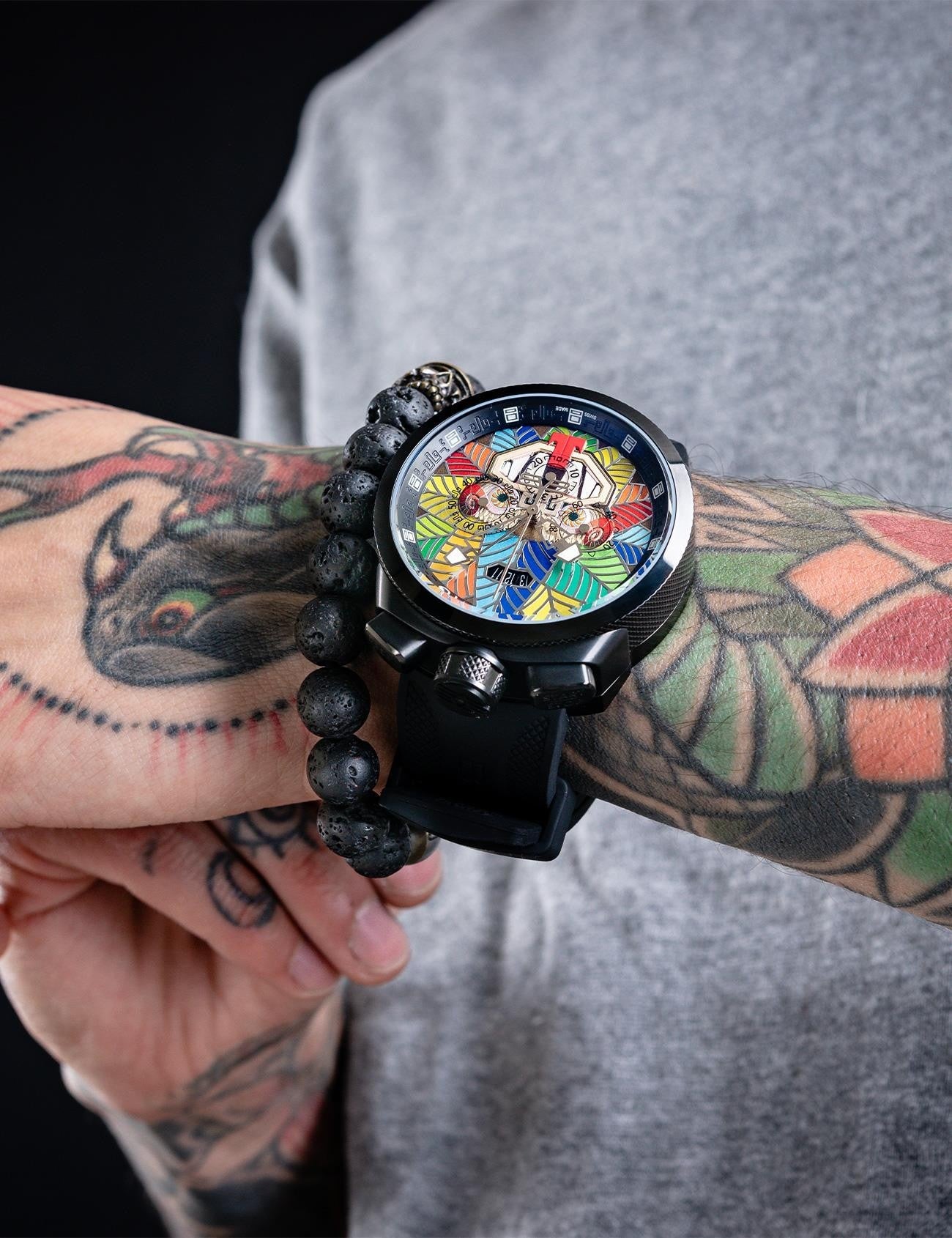 BOMBERG BS45CHPBA.QUETZ-2.11 Erkek Kol Saati