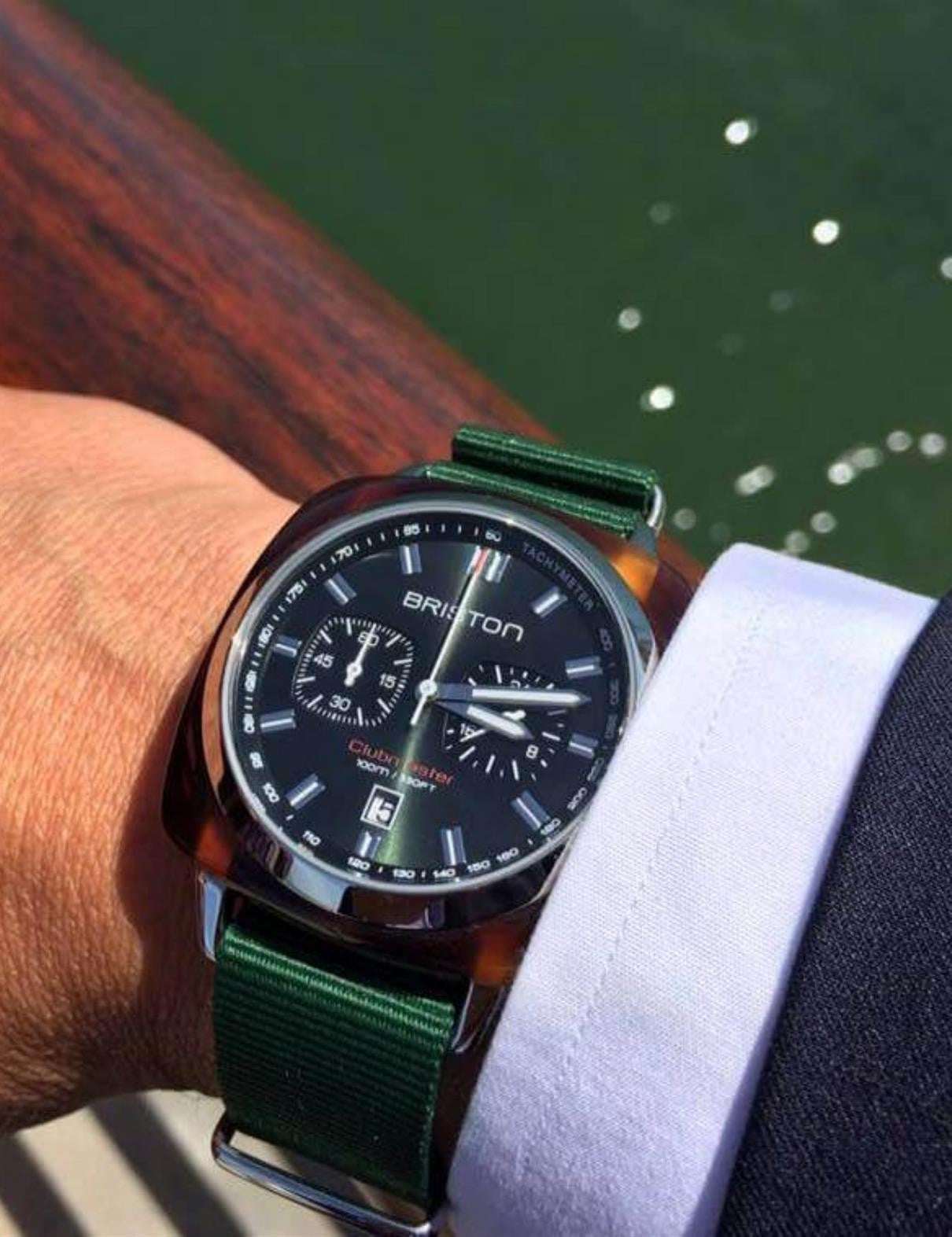 BRISTON 17142.SA.TS.10.NBG Men's Wristwatch Secondary image
