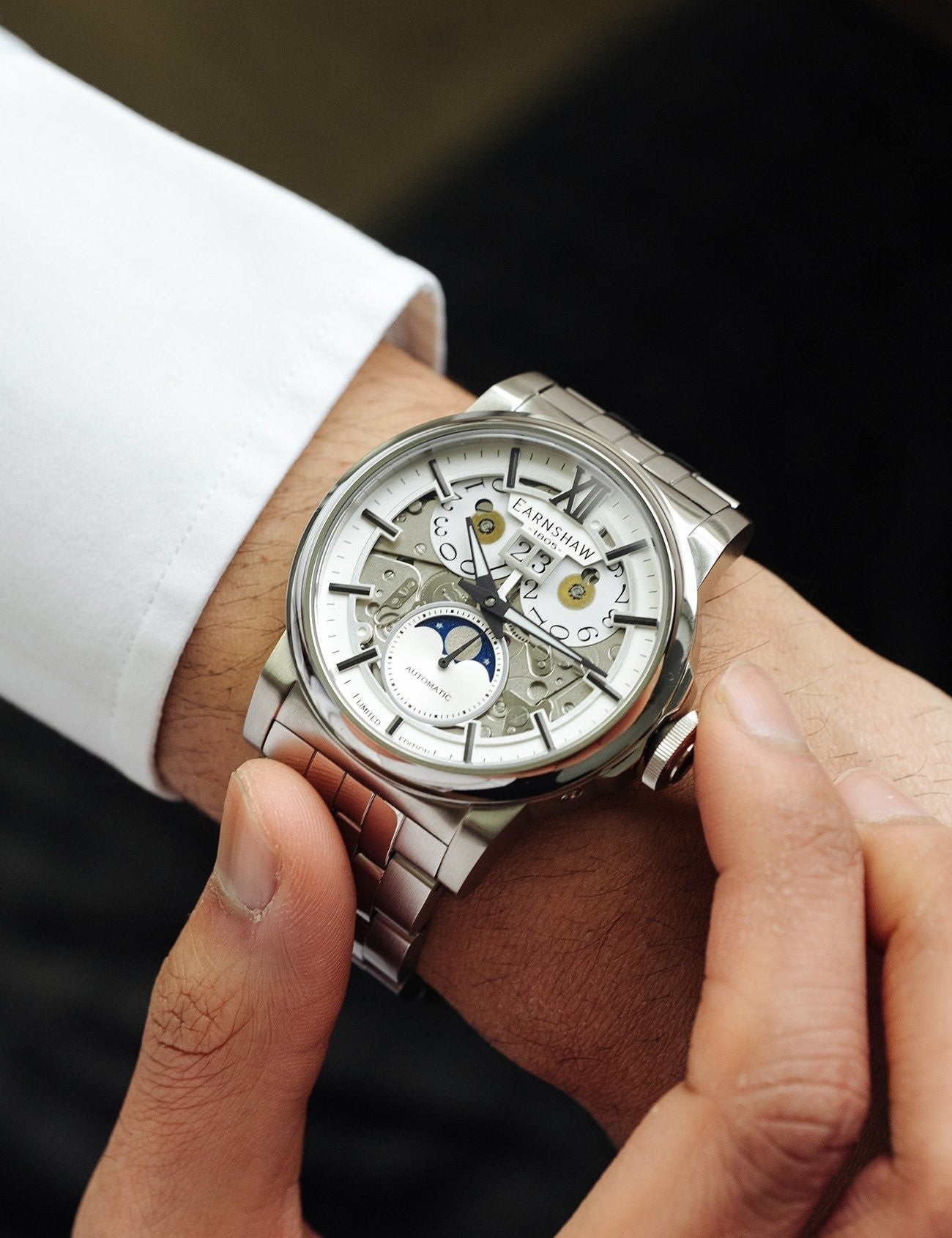 EARNSHAW ES-8241-11 Erkek Kol Saati