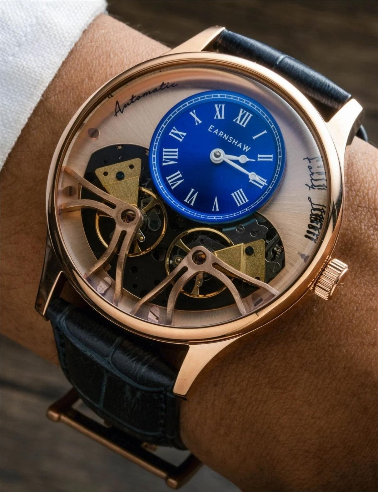 EARNSHAW ES-8179-0B Erkek Kol Saati